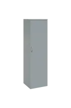 N 4 - 4D kancelářská skříň, 1-dveřová, pravá, 1450x400x400, šedá